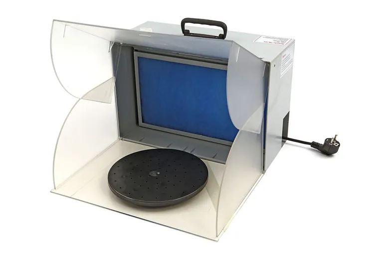 Lakkboks for pulverlakk og airbrush