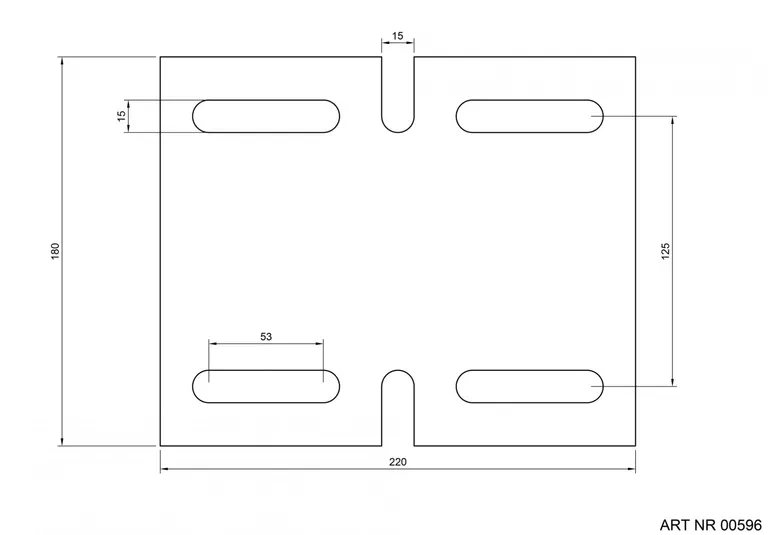 Proff borstikke 120mm