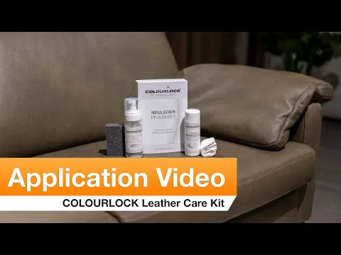 Colourlock New Leather Care Set – Pleiesett for skinn i ny bil