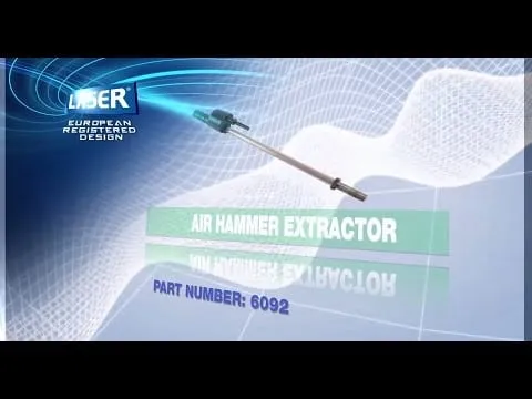 Lufthammer for dysedemontering