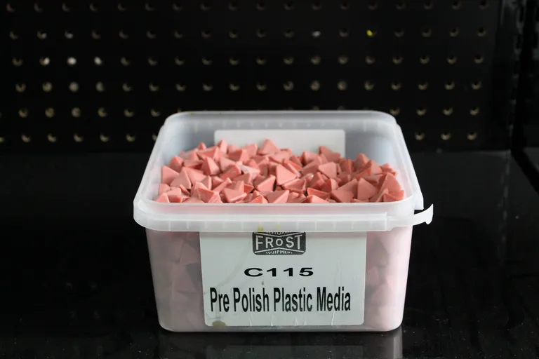 Tromlingsmedium, plast