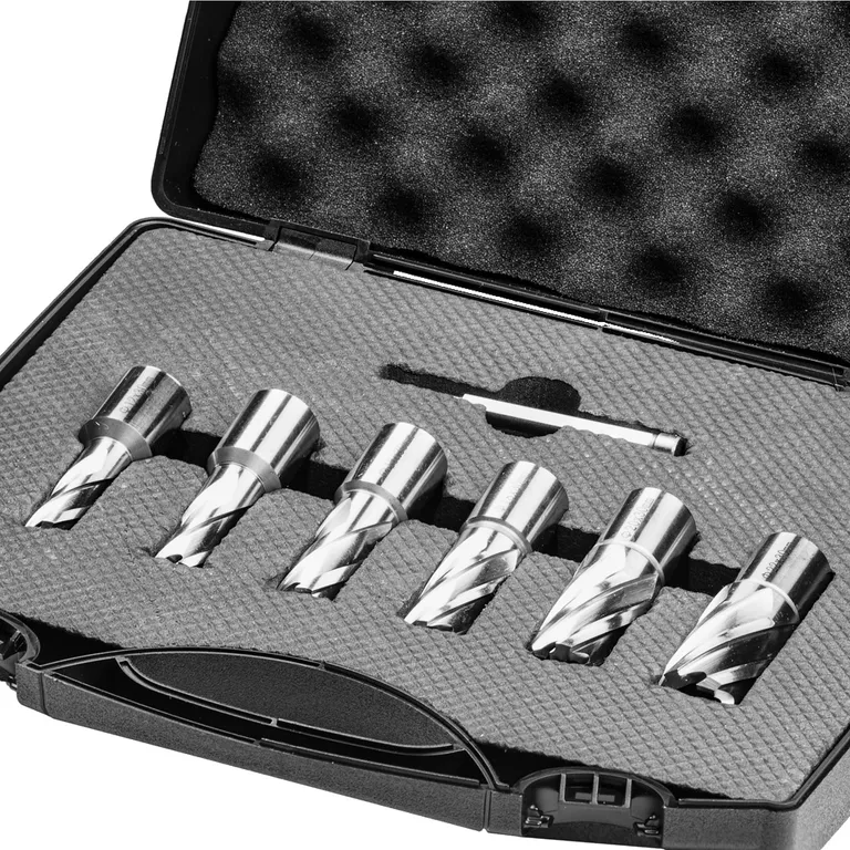 Kjerneborsett HSS M2, 7 deler