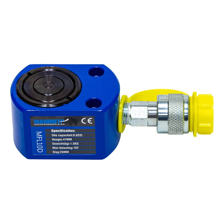 MAMMUTH dobbel flatsylinder 10t. 25 mm. slag