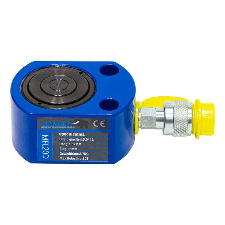 MAMMUTH dobbel flatsylinder 20t. 26 mm. slag