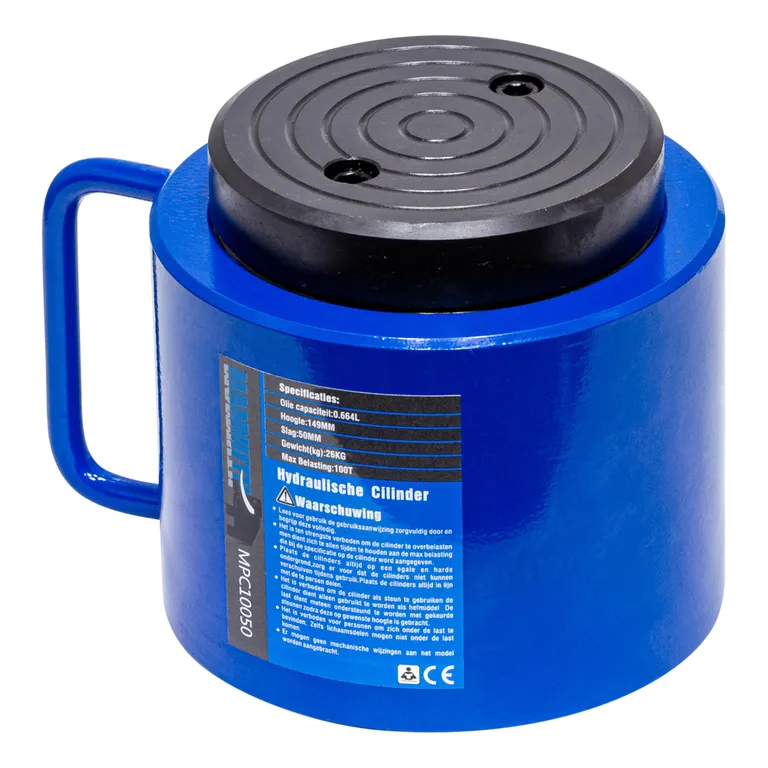 MAMMUTH hydraulikksylinder 100t. 50mm. slag