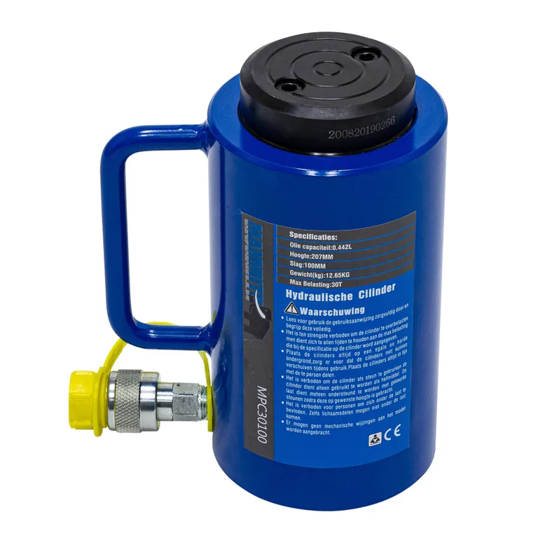 MAMMUTH hydraulikksylinder 30t. 100mm. slag