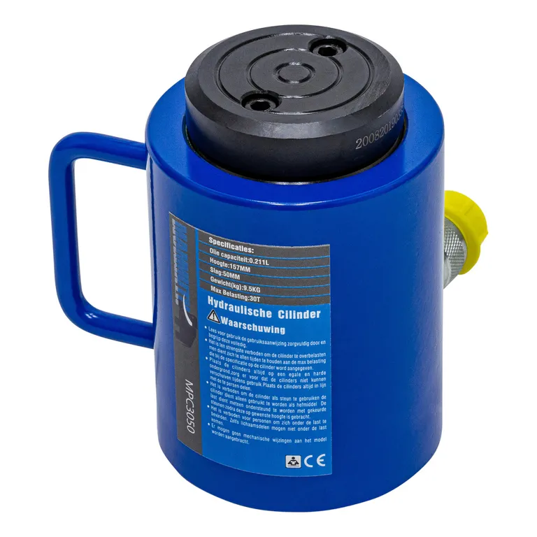 MAMMUTH hydraulikksylinder 30t. 50mm. slag