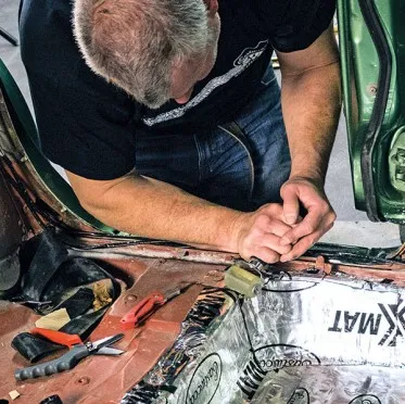 Xmat monteringsrulle for dempematter