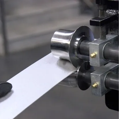 Radiusruller for sikkemaskin