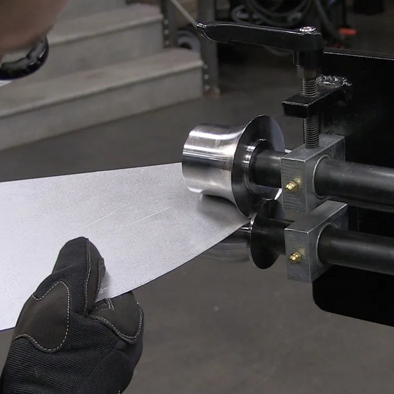 Radiusruller for sikkemaskin