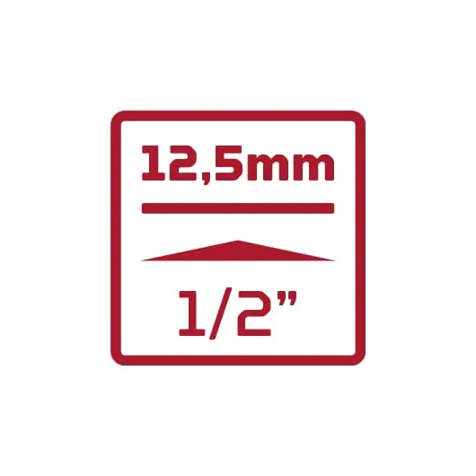 Gedore pipesett 1/4" + 3/8" + 1/2", 172 deler