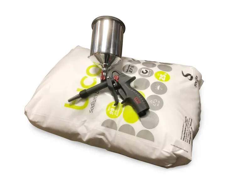 Proff M7 sodablåser - med 25 kg soda 