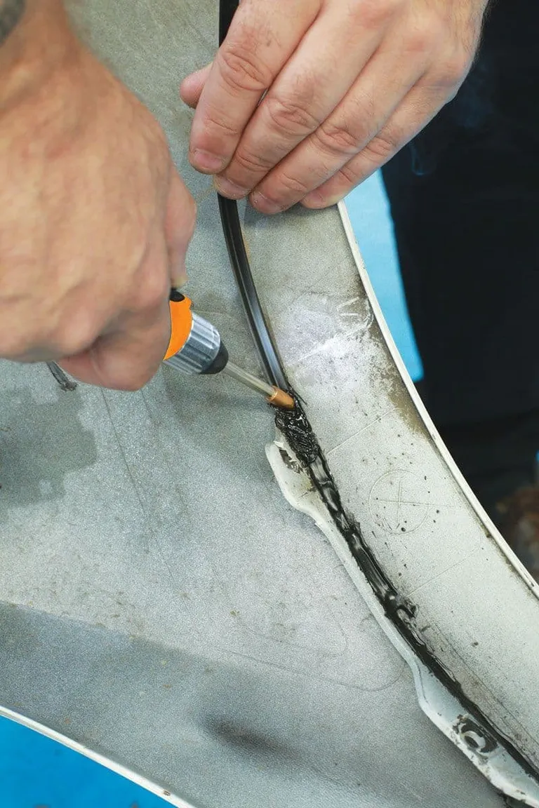 Plastreparasjonssett, oppladbart