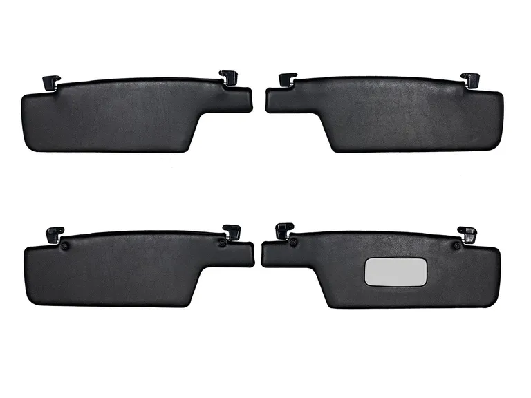 PORSCHE 911 TARGA CABRIOLET 1969 - 1989 SUNVISOR SORT SETT RHD