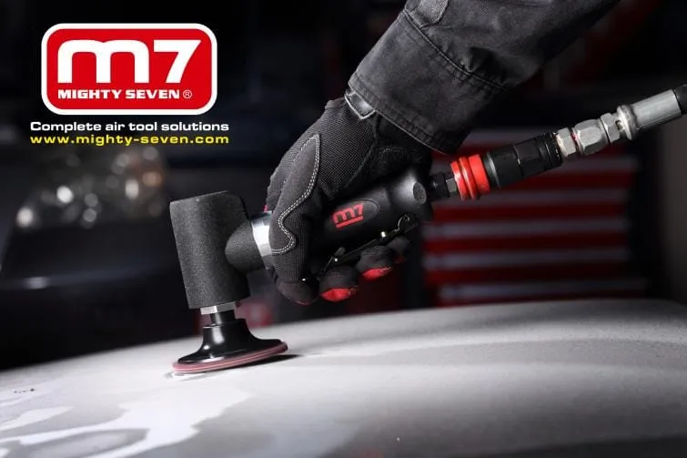 M7 slipe- og poleringsmaskin, sett