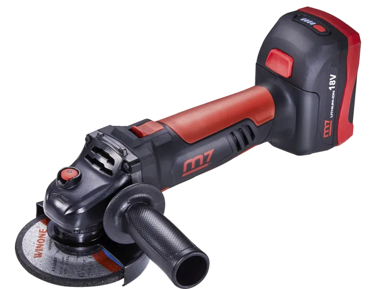 M7 vinkelsliper, akku 18V