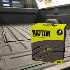 Raptor Bedliner/lasteplanbeskyttelse, for innfarging