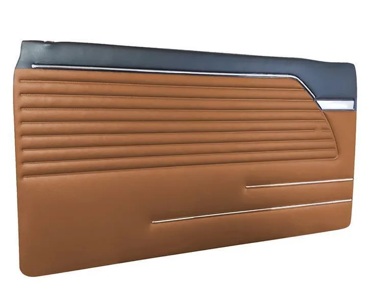 BMW E10 2002 DØRPANELSETT MED NIKKEL 2 STK TOBAKK & SORT Tidlig modell (1966 - 1973)