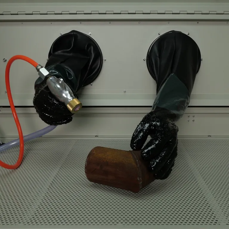 Sandblåsekabinett, 1200l.