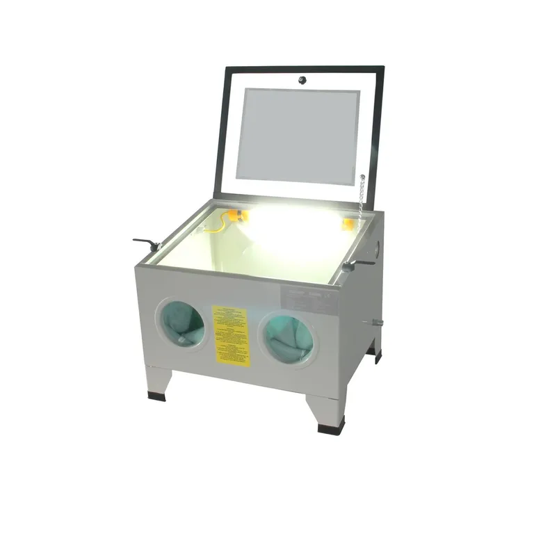 Sandblåsekabinett, benkmodell