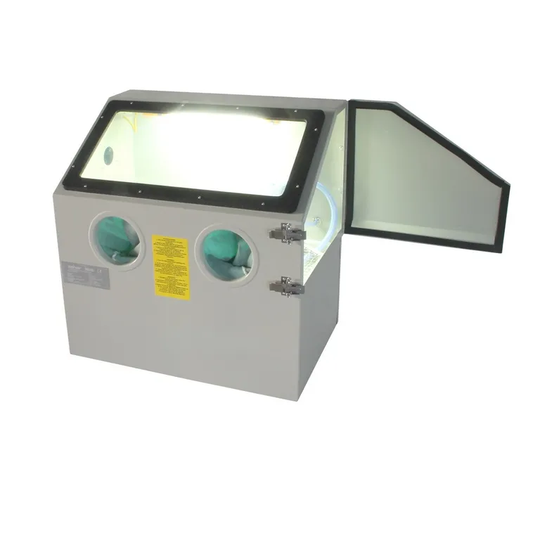 Sandblåsekabinett, benkmodell