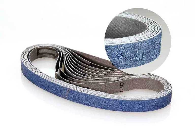 Slipebånd i industrikvalitet 13x457mm. 10 pk. 