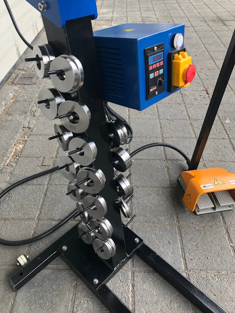 Sikkemaskin med høyt gap