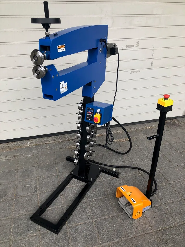 Sikkemaskin med høyt gap