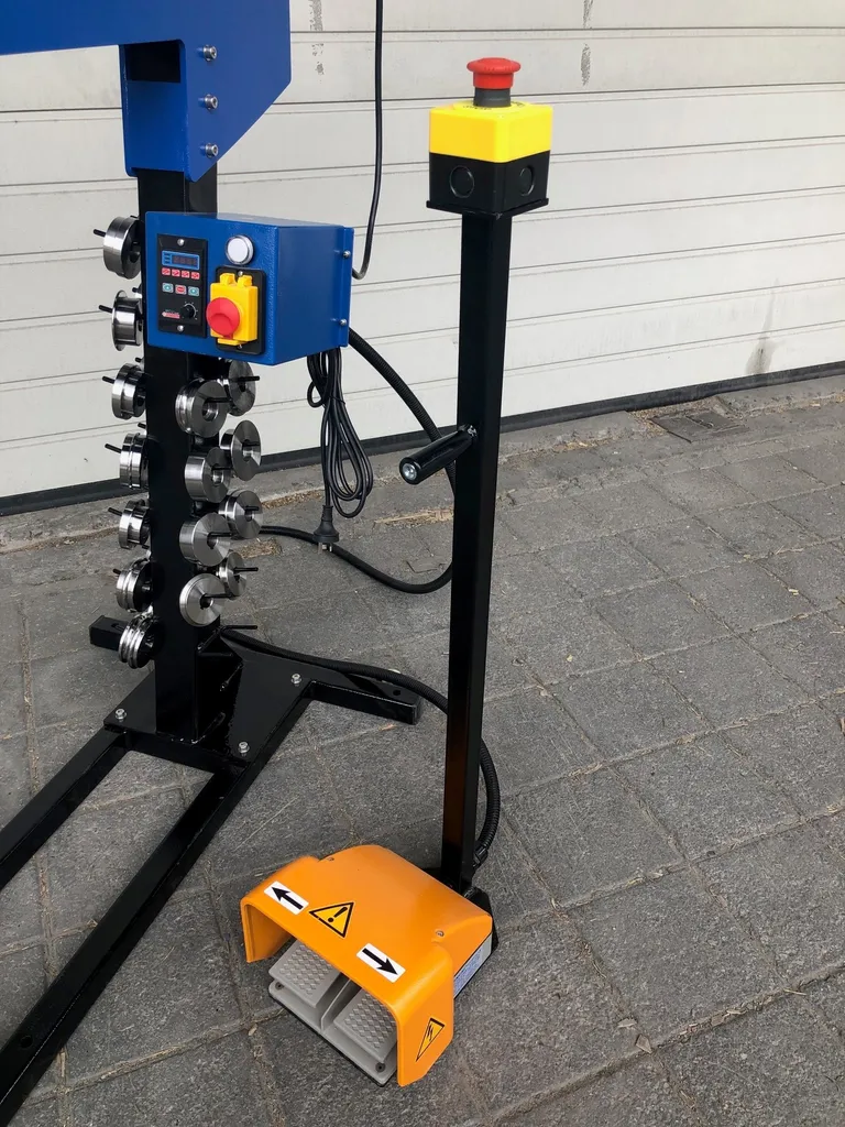 Sikkemaskin med høyt gap