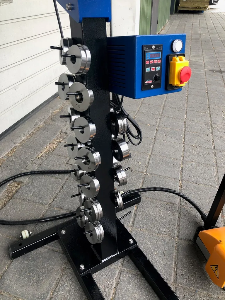 Sikkemaskin med høyt gap