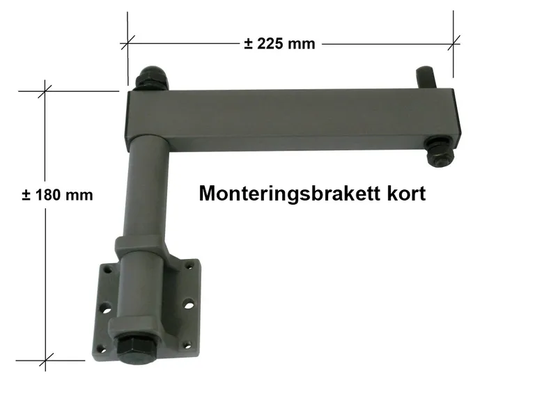 Digitaldisplay 2-akse, kort arm
