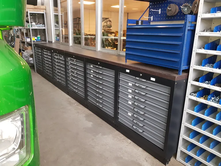 BOXO verkstedinnredning