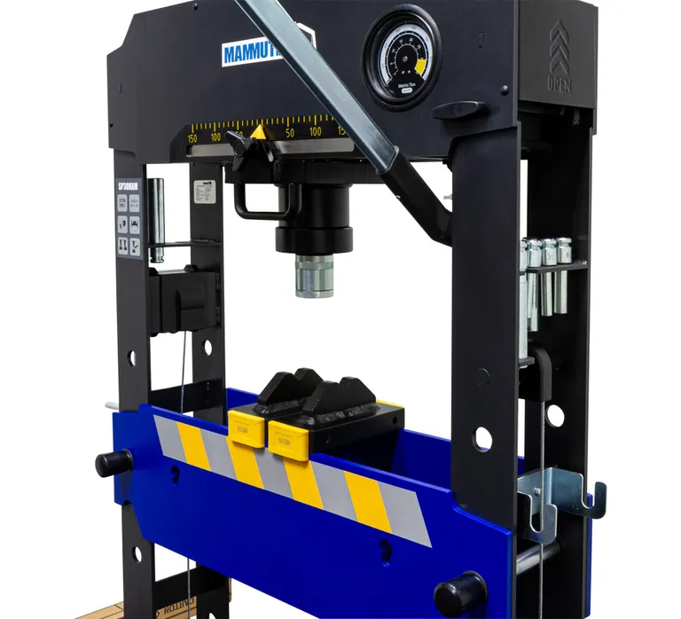 MAMMUTH verkstedpresse 30 t. lufthydraulisk