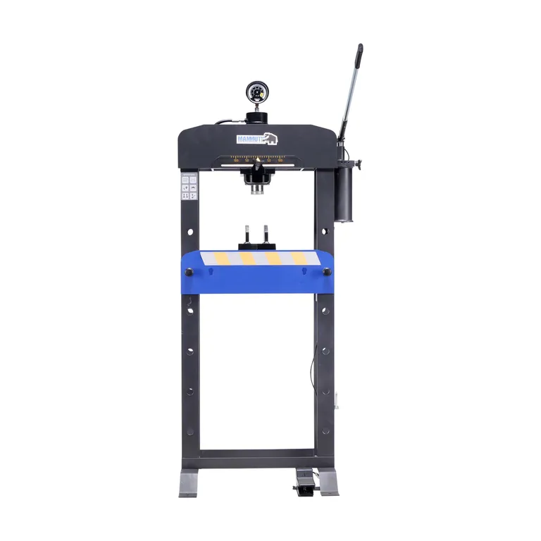 MAMMUTH verkstedpresse 30t. lufthydraulisk