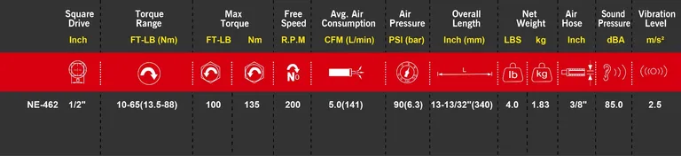M7 luftskralle m/slagfunksjon