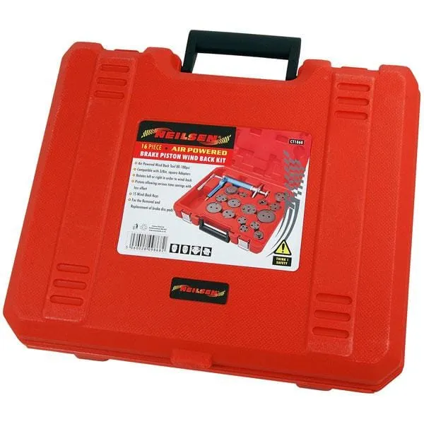 Bremsestempelverktøy, pneumatisk