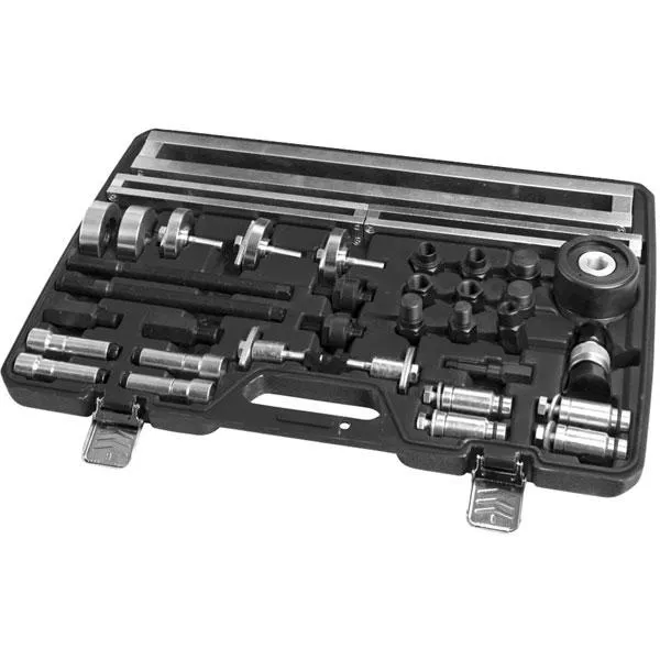 Hydraulisk avtrekkersett for injektorer