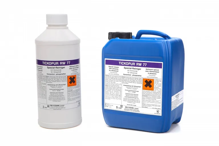 Vaskemiddel for ultralydvaskere - Tickopur RW77