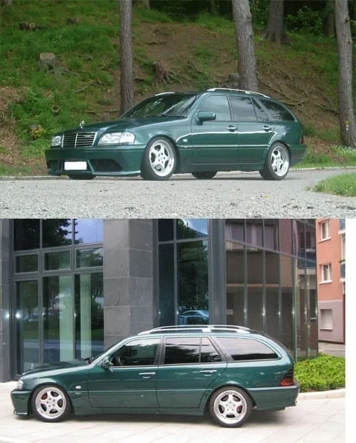 Senkesett Mercedes Benz C klasse T W202 55mm